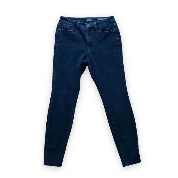 J. Jill, Jeans, J Jill Premiumflex Highrise Denim Leggings Deep Marine  Wash